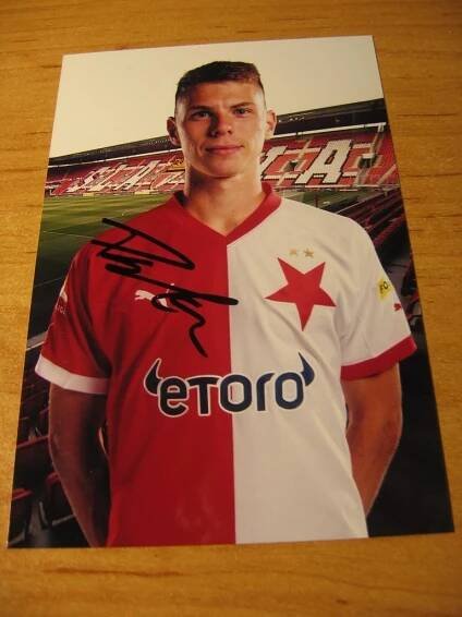 # # # David DOUDĚRA - Slavia Praha - orig. autogram