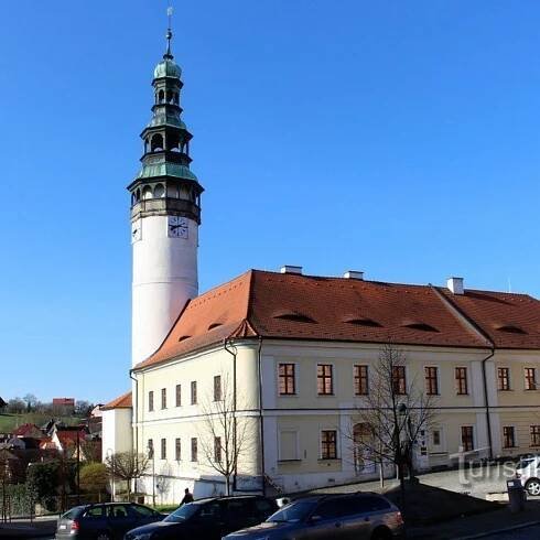 Chodský hrad v Domažlicích.