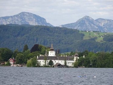 pumpkintravel: Rakousko 2021 - Gmunden, lanovkou na Grünberg, stezka Baumwipfelpfad, Laudachsee