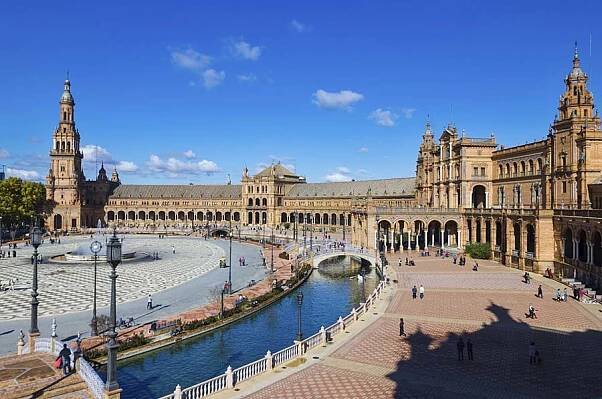 Plaza de España, Sevilla, Španělsko