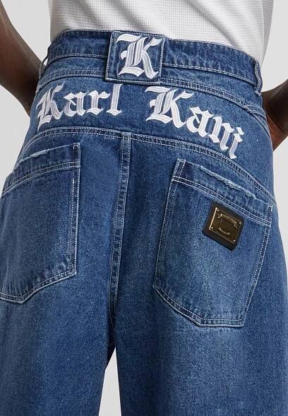 Karl Kani Loosefit Džíny – modrá