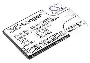 Baterie pro Nokia 6300 4g, 1500 mAh, Cameron Sino CS-NKT630SL