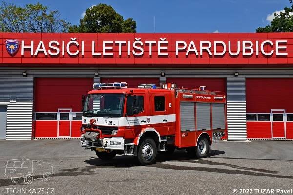 VHJ letiště Pardubice - RZA - MB Atego 1328 - TECHNIKAIZS.cz