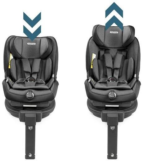 Peg Perego Παιδικό Κάθισμα Αυτοκινήτου Viaggio Twist Crystal Black χωρίς βάση