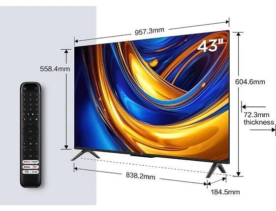 43P69B Direct LED TV TCL