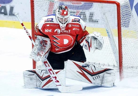 Hokejová extraliga: HC Dynamo Pardubice - HC Olomouc.