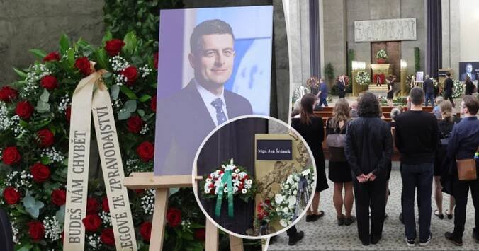 Pohřeb meteorologa Jana Šrámka (†48): Honzu si vzalo nebe, smutnil moderátor Řezníček