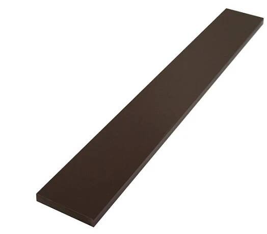 WPC plotovka, tmavě hnědá, hladká 120 cm