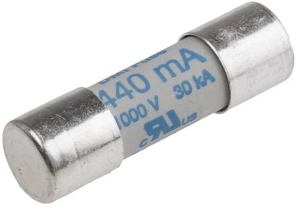 Kazetová pojistka 440mA 10 x 35mm SIBA 1kV ac/dc