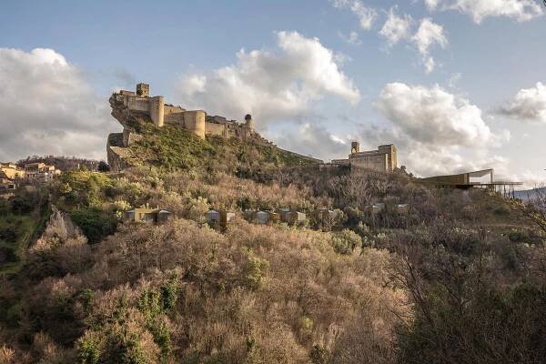 UP | Urbanplunger - Observatory houses / Touristic site, Roccascalegna, Italy, International competition