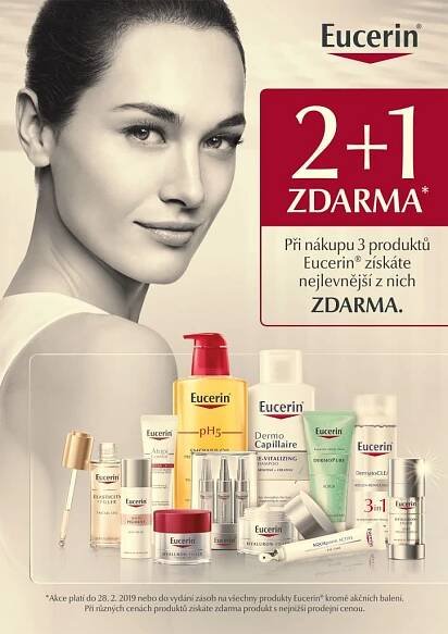 Eucerin - 2+1 ZDARMA