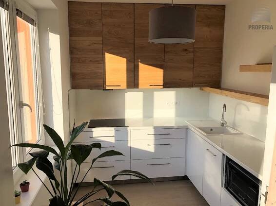 Pronájem zrekonstruovaného zděného bytu 2+kk, ul. Čápkova, Brno-střed - Veveří, CP 52 m 2 , 2x balkon, výtah, kompletně zařízeno. - náhled 4