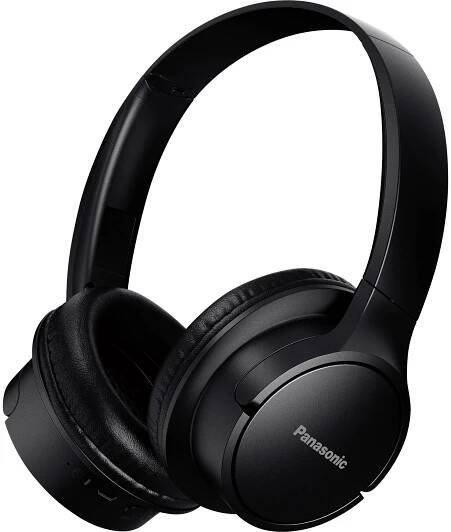 Panasonic RB-HF520 bezdrátová Bluetooth sluchátka na uši (výkonné XBS basy, 40mm měniče, 50h přehrávání, rychlé nabíjení), černá - Značkový obchod Panasonic