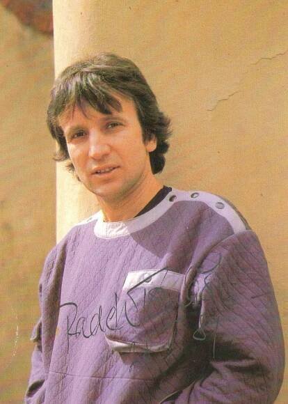 Radek Tomášek, zpěvák, autogram, podpis