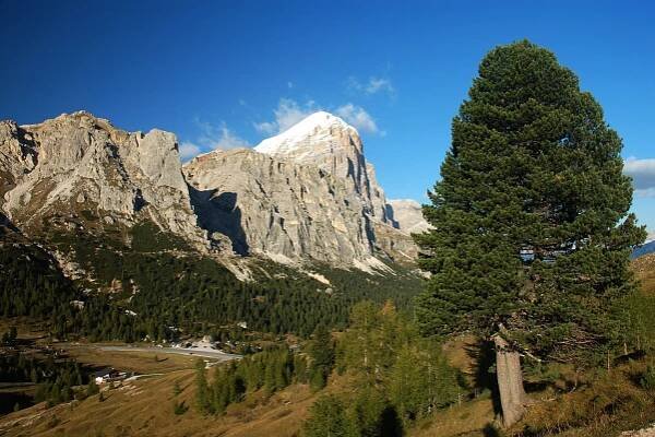Lehká ferrata na horu Averau v italských Dolomitech