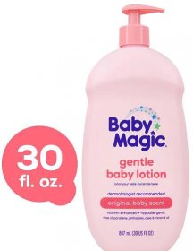 Baby Magic Gentle Baby Lotion, Original Baby Scent, Hypoallergenic, 30 oz. - Walmart.com