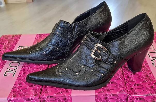 Dámská obuv Koka 8508-1 black, celé balení 12 párů!