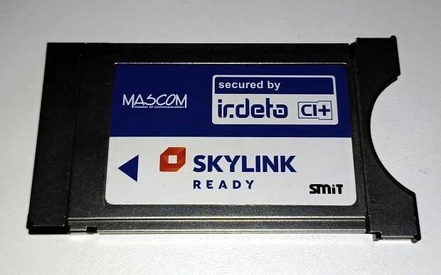 CI+ dekodovací modul Irdeto Mascom Skylink ready Smith  - TV, audio, video