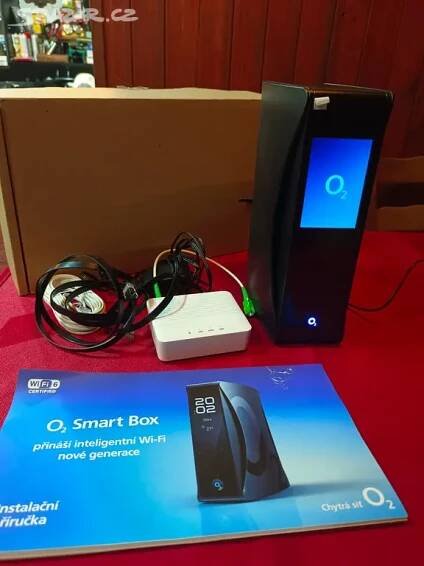 02 smart box V2 WIFI 6 + modem připojení od o2