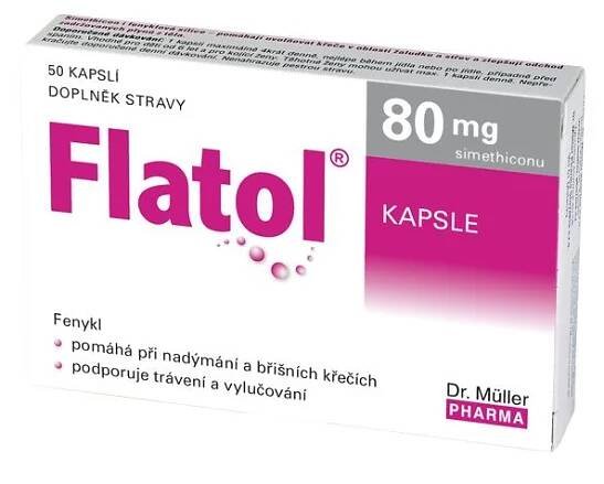 Dr. Müller Flatol 80 mg 50 kapslí