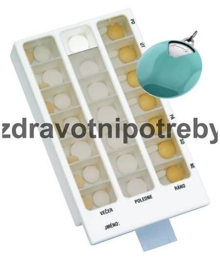 SET Dávkovač léků typ 02 + typ 05 kapesní