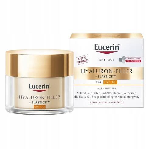 EUCERIN Hyaluron-Filler Elasticity Denní krém pro zralou pleť SPF30, 50 ml