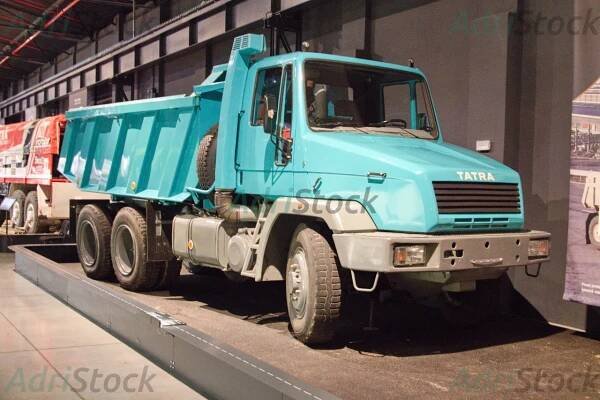 Exhibition of Tatra Truck at Kopřivnice Museum