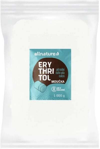 Allnature Erythritol moučka 1000 g