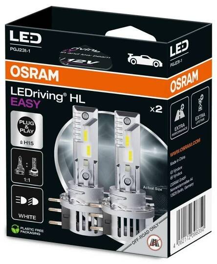 OSRAM LEDriving HL Easy 64176DWESY-2HB H15 12V 2 ks