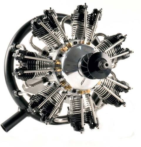 UMS Sternmotor 7 Zylinder 35cc Glühzünder