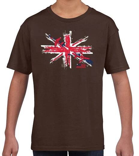 Official Red Arrows Union Jack Paint Kids T-Shirt