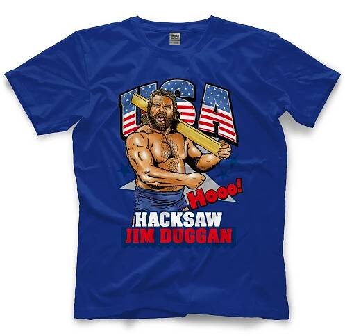 Hacksaw Jim Duggan T-shirt and Merchandise store.