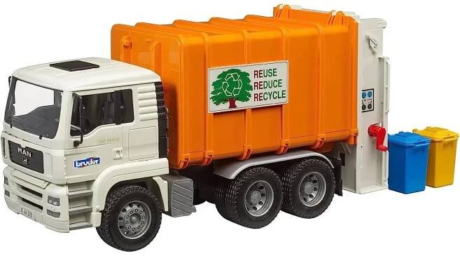 Bruder – Popelářské auto | Dráčik - vítejte v internetovém obchodě s hračkami