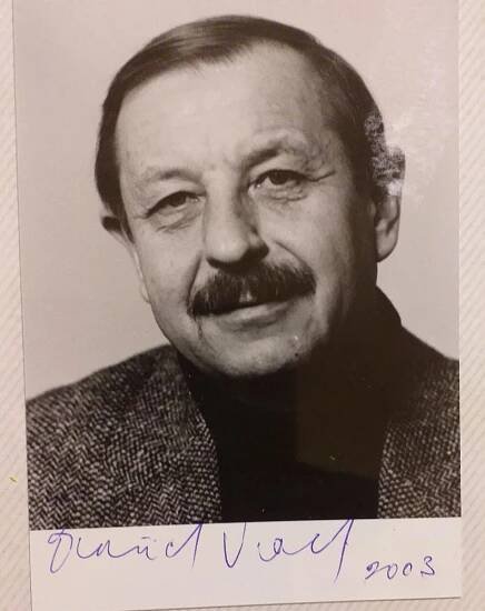 Oldřich vlach foto s autogramem
