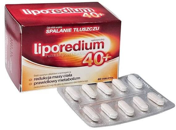 Liporedium 40+ Spalanie Tłuszczu