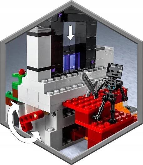 LEGO Minecraft 21172 Zničený portál