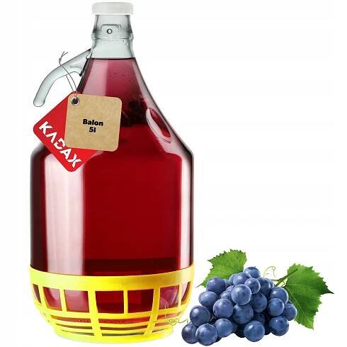 GĄSIOR 5L BALÓN DÁMA LÁHEV NA VÍNO CIDER LIKÉRY VODKA BIMBER + KOREK