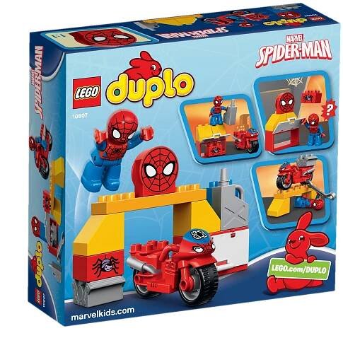 LEGO DUPLO Spidermanova dílna pro pavučinové kolo 10607 | KostičkyShop