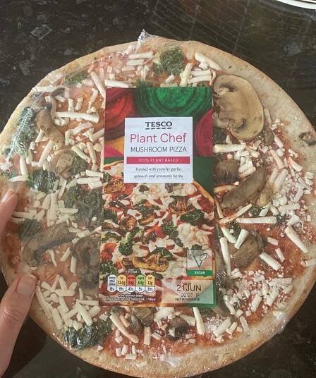 Plant Chef Mushroom Pizza Tesco