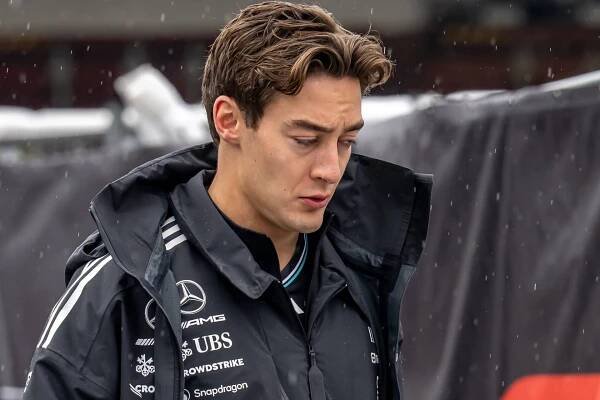 George Russell: Nach dem Wechsel von Lewis Hamilton zu Ferrari führt er das Mercedes-Team an.