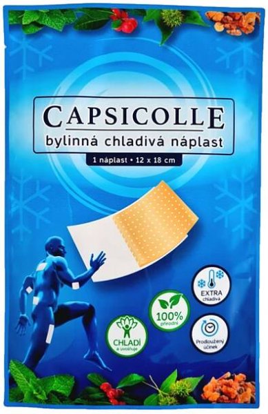 Capsicolle chladivá náplast 12x18 cm 1 ks