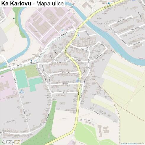 Ke Karlovu - mapy | Kurzy.cz