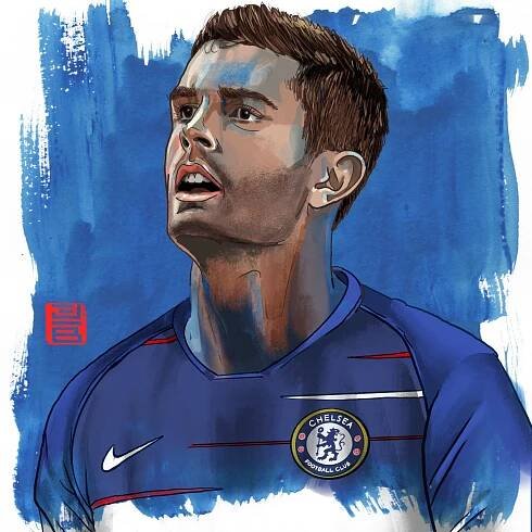 A Stunning Artistic Illustration of Christian Pulisic Wallpaper