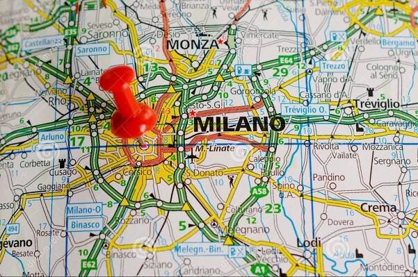 Drive in Milano Italy GARMIN driveassist