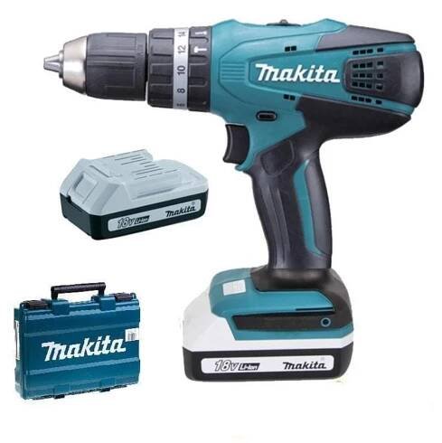 MAKITA – akupříklepový šroubovák HP457DWE 1,3Ah Li-ion 18V