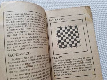 Stará příručka - Královská hra Šachy 1921 návod Lorenz Třebíč - Knihy