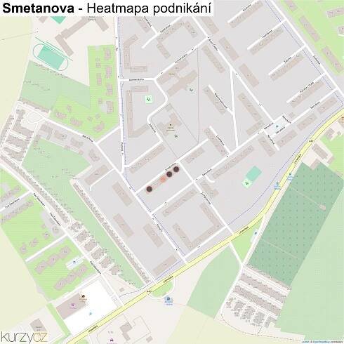 Smetanova - mapy | Kurzy.cz