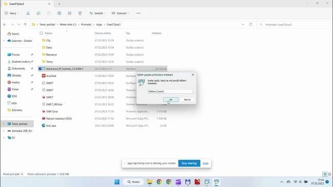 Jak najít IP adresu měniče pomocí Advanced IP Scanner
