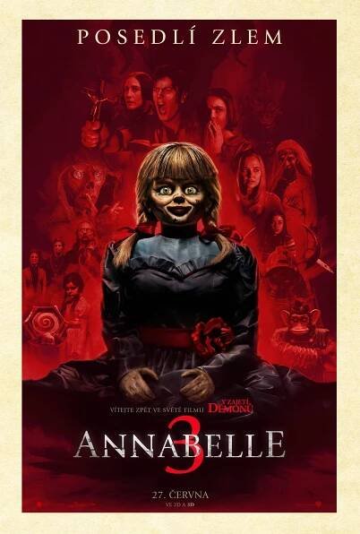 Annabelle 3 - Plakáty