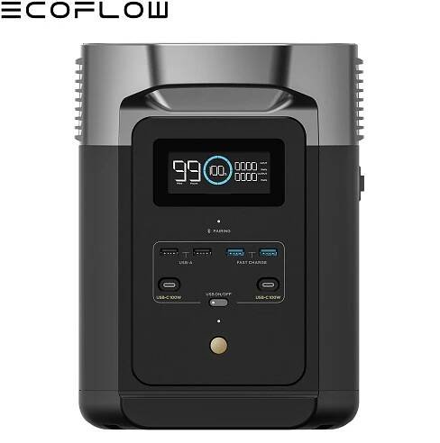 ECOFLOW Refurbished DELTA 2 Tragbare Powerstation 1024Wh Camping Solargenerator